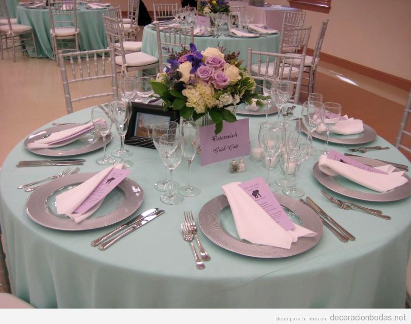 trampa aborto Deslumbrante 5 ideas para decorar las mesas del banquete de tu boda -