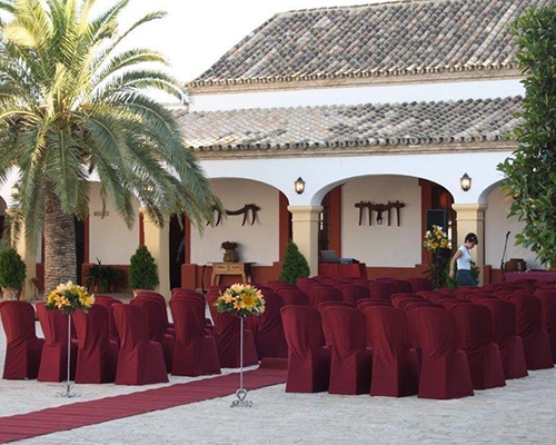 pasillo hacienda bodas sevilla