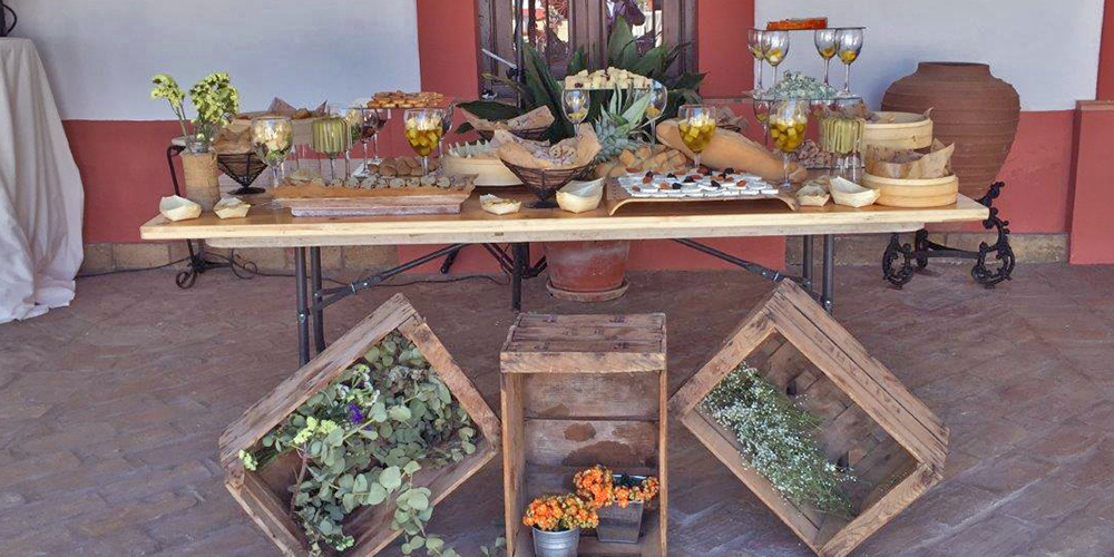 mesa catering hacienda bodas sevilla